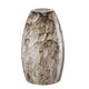 Brown River Stone Crackle Glass Pendant Light Shade – 1.65" Fitter, E26