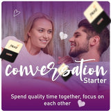 Loopy couples card game box with 150 cards, playing board, instructions, and satin blindfold for date night - view 4