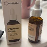 Simplified Skin 20% Vitamin C facial serum 2 oz bottle for anti-aging dark spot and brightening treatment - view 8