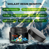 ZHerbika pure Himalayan shilajit resin jar 300mg with 75% fulvic acid and 85+ trace minerals for energy - view 4