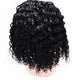 viviaBella Afro Jerry Curly Human Hair Ponytail 14in – 80g Natural Black