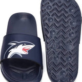 Skywheel kids navy blue shark graphic EVA slide sandals open-toe slip-on for boys and girls size 11 - view 2