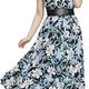 BUENOS NINOS Women's Floral Boho Maxi Dress – V-Neck, Pockets, Size M