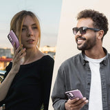 Purple and black dual-layer shockproof case for Samsung Galaxy S23 Plus with raised bezels and corner protection - view 8