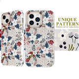 Happypapa floral berry shimmer full body iPhone 14 Pro Max case with built-in HD screen protector, multicolor TPU - view 4