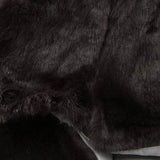Dark gray faux fur sleeveless vest for baby girls 3-6 months, soft plush toddler outerwear by LJYH - view 7