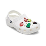 Crocs Jibbitz 5-pack multicolor silicone shoe charms with pin-back attachment for clogs and sandals - view 2