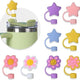 Roche Jaune 8-Pack Star Silicone Straw Covers for Stanley 20/30/40oz Tumblers