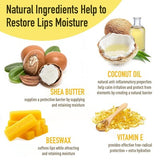 Eight assorted flavored natural lip balm tubes with coconut oil and vitamin E, bulk pack of 8 for moisturizing lips - view 4