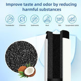 Three white SETFEEL SE021 refrigerator water filters replacing Bosch UltraClarity 11034152 REPLFLTR10 BORPLFTR10 - view 5