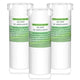 NAINCR GE XWF Refrigerator Water Filter 3-Pack – No Chip, NSF Certified