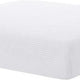 Hokway White Stretch Sofa Cushion Slipcover - Small Elastic Fit
