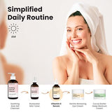 Simplified Skin 20% Vitamin C facial serum 2 oz bottle for anti-aging dark spot and brightening treatment - view 6