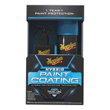 Meguiar's Hybrid Paint Coating Kit including aerosol coating, prep solution, applicator pad, and microfiber towels - view 4