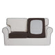 Easy-Going 2-Pack Chocolate Stretch Loveseat Cushion Covers – Spill Protection