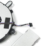 CyanWind CPU and GPU cooling fan set for HP Omen 15-CE 17-AN laptops, silver metal and plastic, 3-pin connector - view 4
