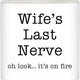 Homsolver Wife's Last Nerve Lavender Scented Candle – Funny Wife Gift