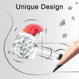 OUFER 3-piece Christmas cartilage stud earrings set featuring Santa hat, shoe, and pine tree designs in surgical steel - view 6