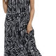 Buenos Ninos Women's Floral V-Neck Boho Maxi Dress with Pockets 2XL