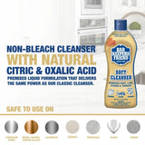 Two 13oz bottles of Bar Keepers Friend Soft Cleanser Liquid rust and stain remover in original packaging - view 5