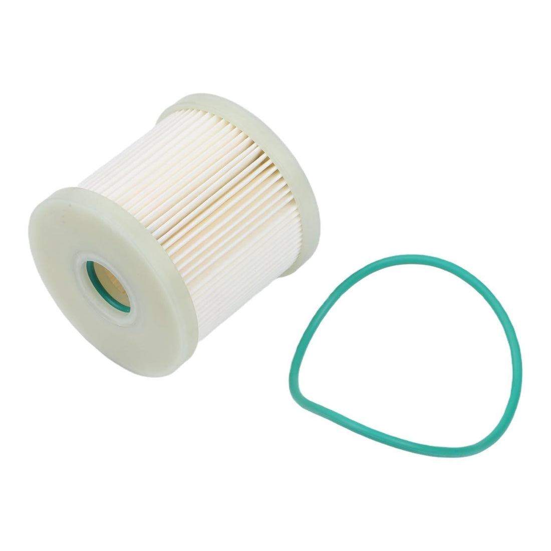 KoiLykke beige rubber and plastic oil water separator filter element with gasket for outboard engines, OEM 90794-46871