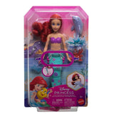 Mattel Disney Princess Ariel Swimming Mermaid Doll with Sebastian & Dolphin — view 6 of 7