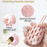 Annaove Silicone Makeup Sponge Holder – Vented Travel Case, Pink — view 5 of 8