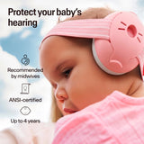 Alpine Muffy Baby Ear Muffs 23dB Noise Protection – Blush (Open Box) — view 2 of 8