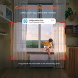 Owltron 2K indoor WiFi security camera with infrared night vision and two-way audio for baby and pet monitoring - view 6