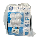 GE 4-Pack A19 LED Light Bulbs 60W Equivalent 5000K Daylight 700 Lumens – Open Box — view 4 of 5