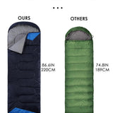 JEAOUIA Lightweight 3-Season Waterproof Sleeping Bag with Compression Sack — view 3 of 7