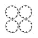 ZEMBSOYA 21" Tesla Model Y Überturbine Wheel Rim Protectors – Black 4pc Set