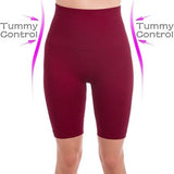 Homma High Waist Tummy Control Biker Shorts – Seamless Compression, Size M — view 2 of 6