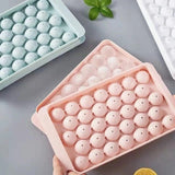 5-Pack Round Ice Ball Maker Trays – 33-Sphere BPA-Free Mold with Lids — view 2 of 8