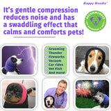 Happy Hoodie Dog & Cat Calming Band 2-Pack Small – Anxiety & Noise Relief — view 3 of 8