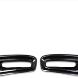 RQING carbon fiber pattern ABS front fog light cover trims for 2023 2024 2025 Ram 1500, set of 2 pieces