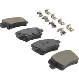 Quality-Built 1003-2395C rear ceramic brake pad set with stainless steel hardware for Hyundai Elantra and Kia Niro - view 2