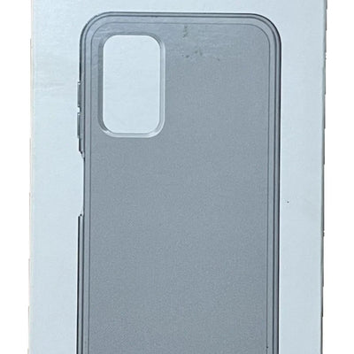 Clear shockproof TPU bumper case for Samsung Galaxy A13 4G with rugged dual-layer frame and transparent back