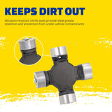 MOOG 377 greaseable universal joint alloy steel U-joint for Jeep Wrangler and Dodge Ram 1500 driveshaft - view 6