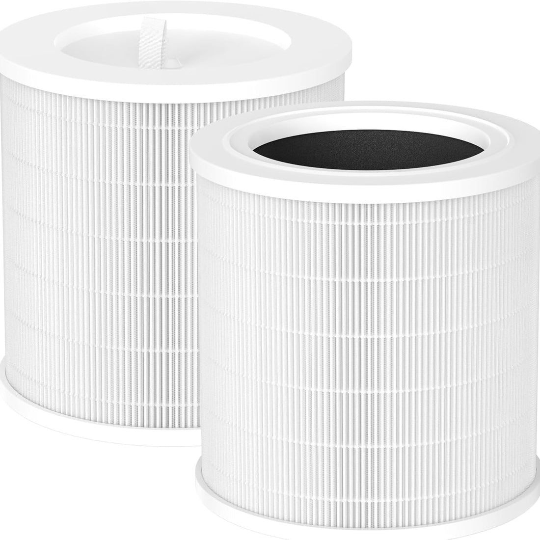 XBWW A2001 air purifier replacement filter with activated carbon and HEPA layers, white, 1-pack in original packaging