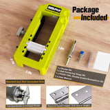 Sebupar Door Hinge Jig Mortiser Router Template Kit – Fits 3" to 5" Hinges – Open Box — view 7 of 8