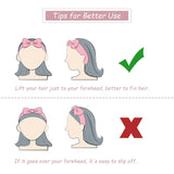 AiMHariacc Bow Makeup Headbands 2-Pack – Soft Microfiber, Black & Gray — view 7 of 7