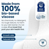 Clean Skin Club Clean Towels XL 50ct Disposable Bamboo Face Towels — view 7 of 8