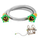 Beeplove 3ft Female-to-Female Stainless Steel Garden Hose with Adapter – Open Box