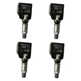 Set of four genuine BMW OEM TPMS tire pressure monitoring sensors part number 36106887147 new in packaging