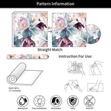MuralPeel Peel and Stick Wallpaper – Purple Pink Anemone Floral, 29 Sqft – Open Box — view 7 of 7