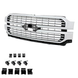 MIC Oxford White ABS front grille assembly for 2024-2025 Ford F-150 Platinum Lariat King Ranch direct-fit replacement - view 8