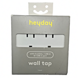 Heyday 4-Outlet Wall Tap with USB, USB-C & Built-In Phone Holder — view 1 of 4