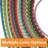 5FT Heavy Duty Reflective Rope Dog Leash with Locking Swivel Hook & EVA Handle — view 6 of 7