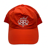 Roller Rabbit Club RR Orange Mesh Trucker Hat – Adjustable Snapback, New — view 1 of 2